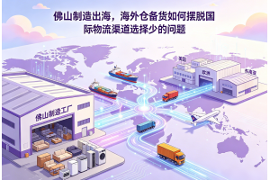 佛山制造出海,海外仓备货如何摆脱国际物流渠道选择少的问题