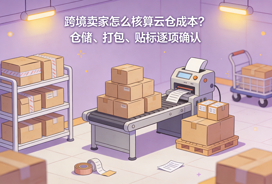 核算云仓成本