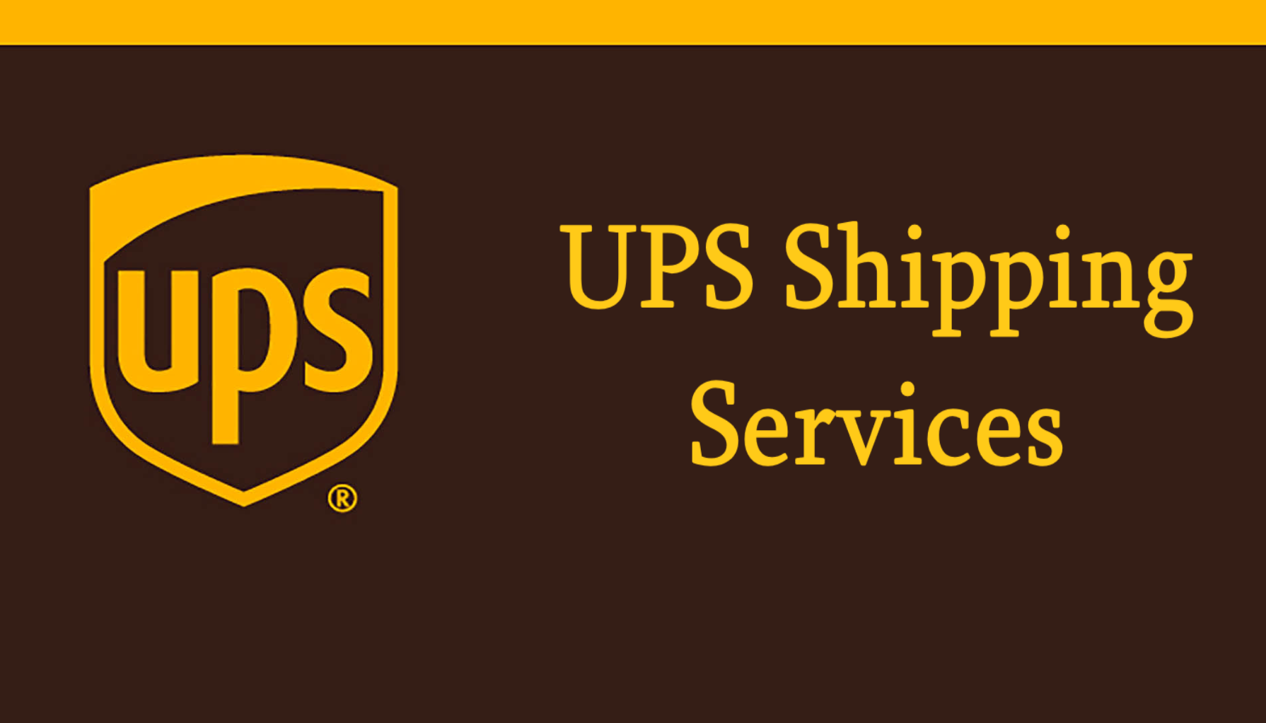 UPS快递网点