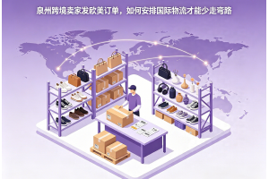 泉州跨境卖家发欧美订单,如何安排国际物流才能少走弯路