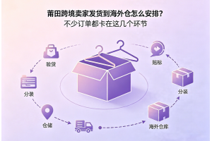 莆田跨境卖家发货到海外仓怎么安排?不少订单都卡在这几个环节