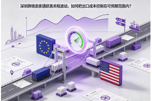深圳跨境卖家遇欧美关税波动,如何把出口成本控制在可预期范围内?