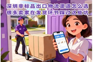 深圳非标品出口物流渠道怎么选?很多卖家在发货环节踩过这些坑