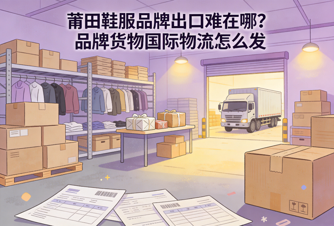 莆田鞋服品牌出口